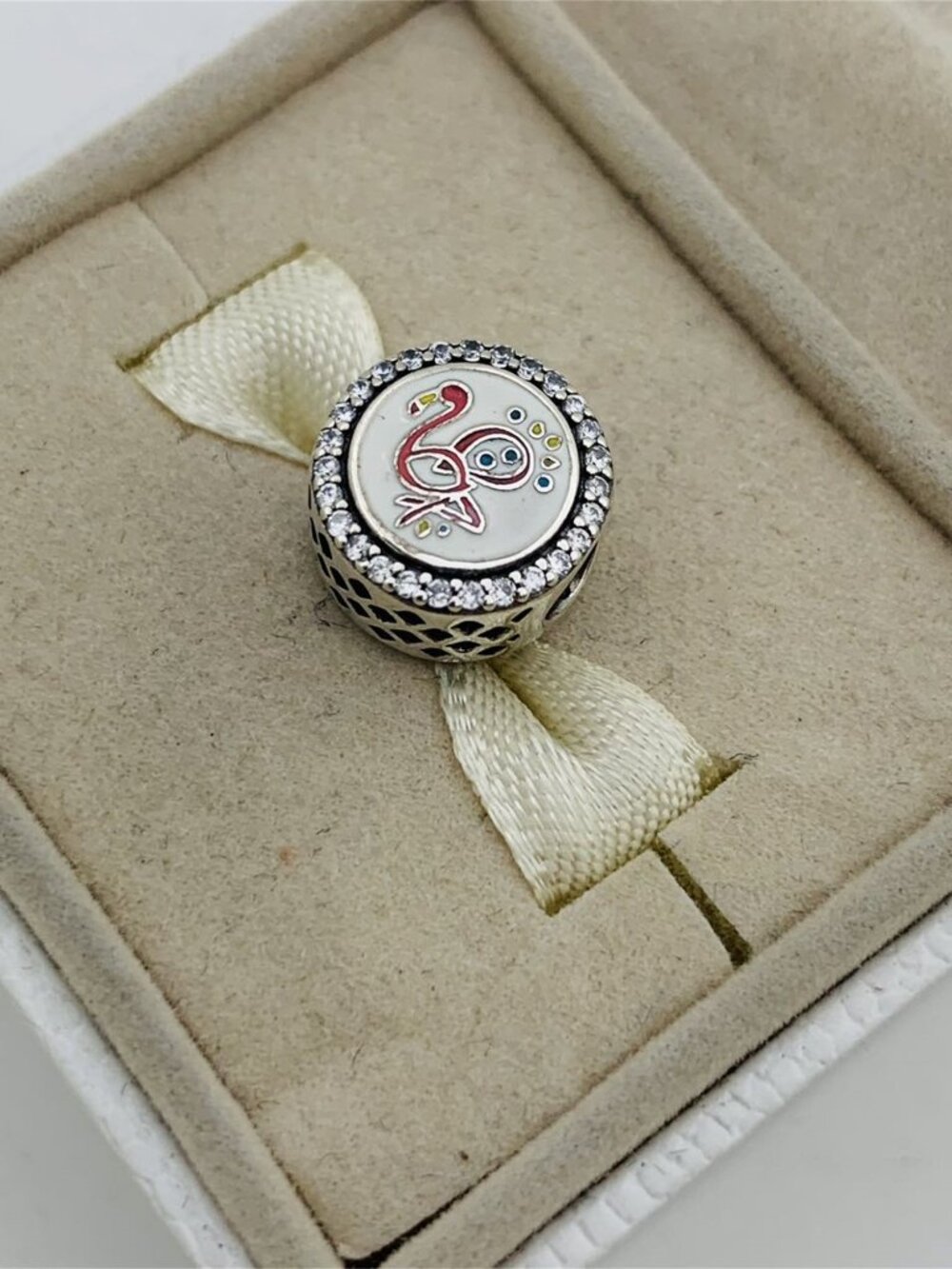 ✨🔥Pandora Nassau Flamingo Charm Bahamas Exclusive Charm - Picture 2 of 5